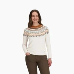Damen Royal Robbins Pullover Und Fleecepullover^WESTLANDS FAIRISLE CREW Damen - Strickpullover