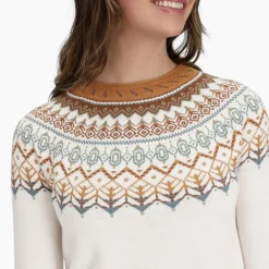 Damen Royal Robbins Pullover Und Fleecepullover^WESTLANDS FAIRISLE CREW Damen - Strickpullover