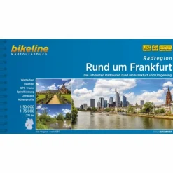 Radwanderführer Und Mountainbikeführer^RUND UM FRANKFURT 1 : 75 000 - Radwanderführer