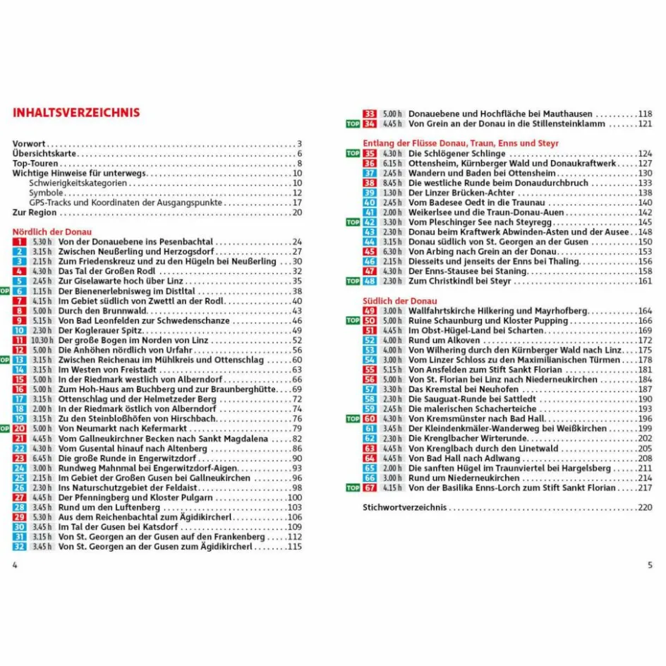 Wanderführer^RUND UM LINZ - Wanderführer