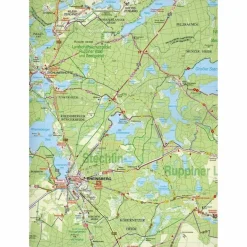 Wanderkarten Und Winterkarten|Wanderkarten Und Winterkarten^RUPPINER SCHWEIZ, RHEINSBERG, NEURUPPIN - Wanderkarte