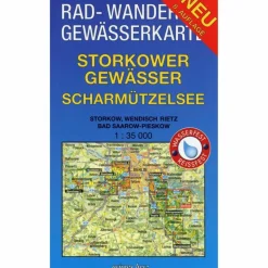 RWG-KARTE STORKOWER GEWÄSSER - SCHARMÜTZ - Wanderkarte Wanderkarten Und Winterkarten|Wanderkarten Und Winterkarten