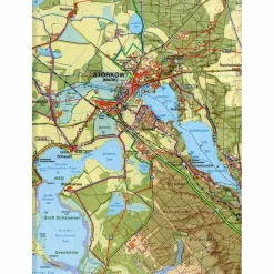 RWG-KARTE STORKOWER GEWÄSSER - SCHARMÜTZ - Wanderkarte Wanderkarten Und Winterkarten|Wanderkarten Und Winterkarten