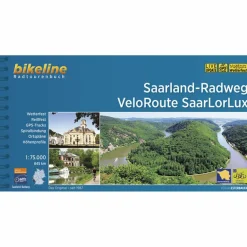 SAARLAND-RADWEG . VELOROUTE SAARLORLUX - Radwanderführer Radwanderführer Und Mountainbikeführer
