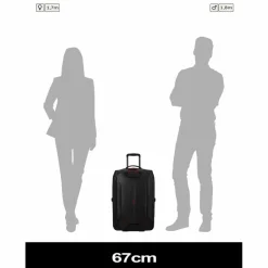 Best ECODIVER DUFFLE/WH - Reisetasche mit Rollen Duffels Und Reisetaschen