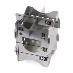 Clearance HAPPY STOVE - Holzkocher Campingkocher