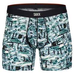 Herren SAXX Funktionsunterwäsche^VIBE XTRA BOXER BRIEF FLY 2PK Herren - Funktionsunterwäsche