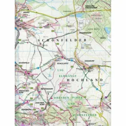 Wanderkarten Und Winterkarten|Wanderkarten Und Winterkarten^SCHÖNFELDER HOCHLAND - Wanderkarte