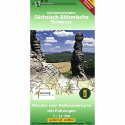 Wanderkarten Und Winterkarten|Wanderkarten Und Winterkarten^SÄCHSISCH- BÖMISCHE SCHWEIZ - Wanderkarte