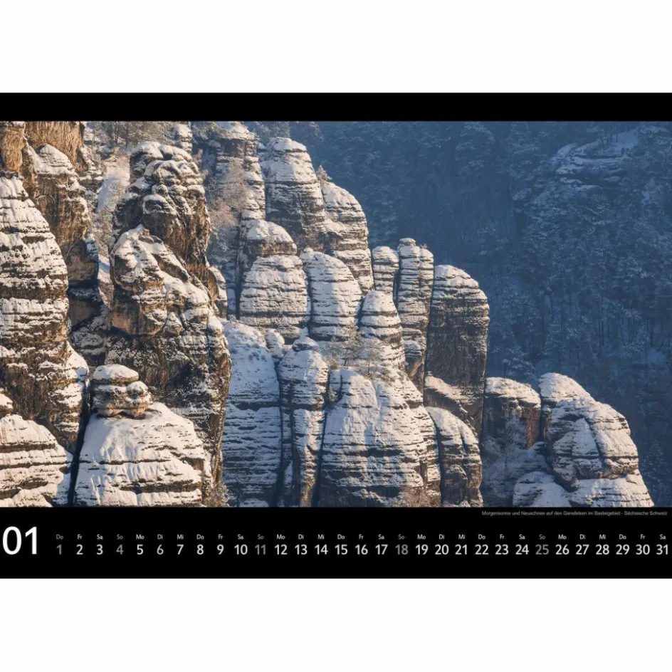 Kalender^SÄCHSISCHE SCHWEIZ 2026 - Kalender