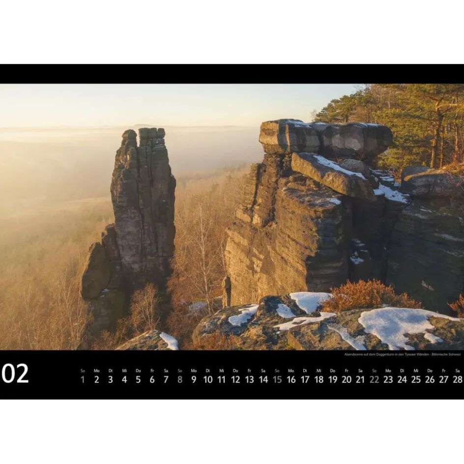 Kalender^SÄCHSISCHE SCHWEIZ 2026 - Kalender