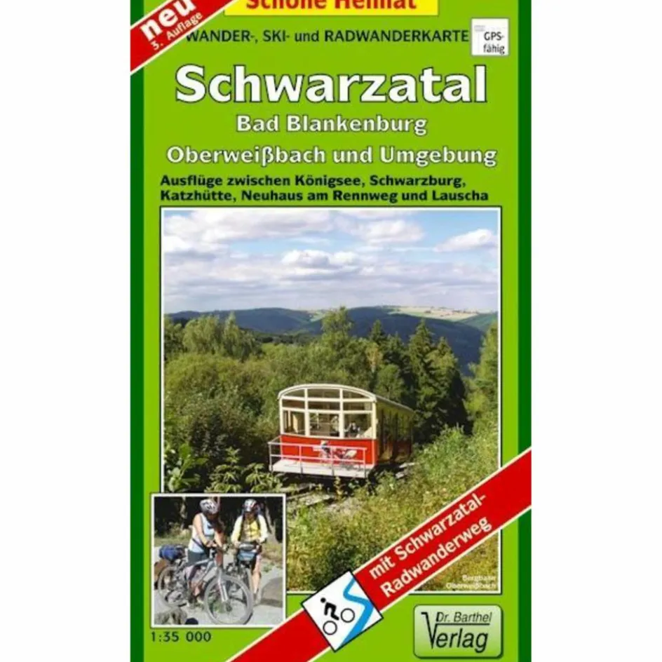 SCHWARZATAL, BAD BLANKENBURG, OBERWEIßBA - Winterwanderkarte Fahrradkarten|Wanderkarten Und Winterkarten