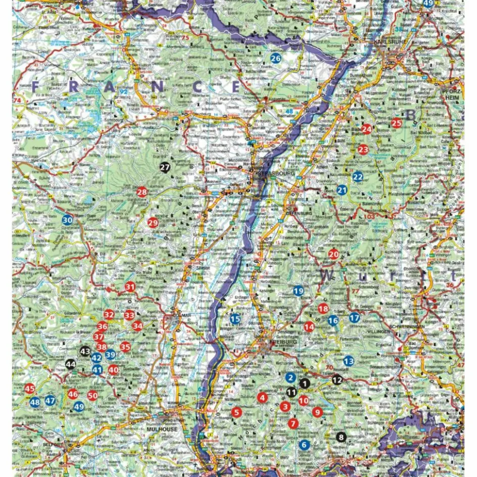 Wanderführer^SCHWARZWALD - VOGESEN - Wanderführer