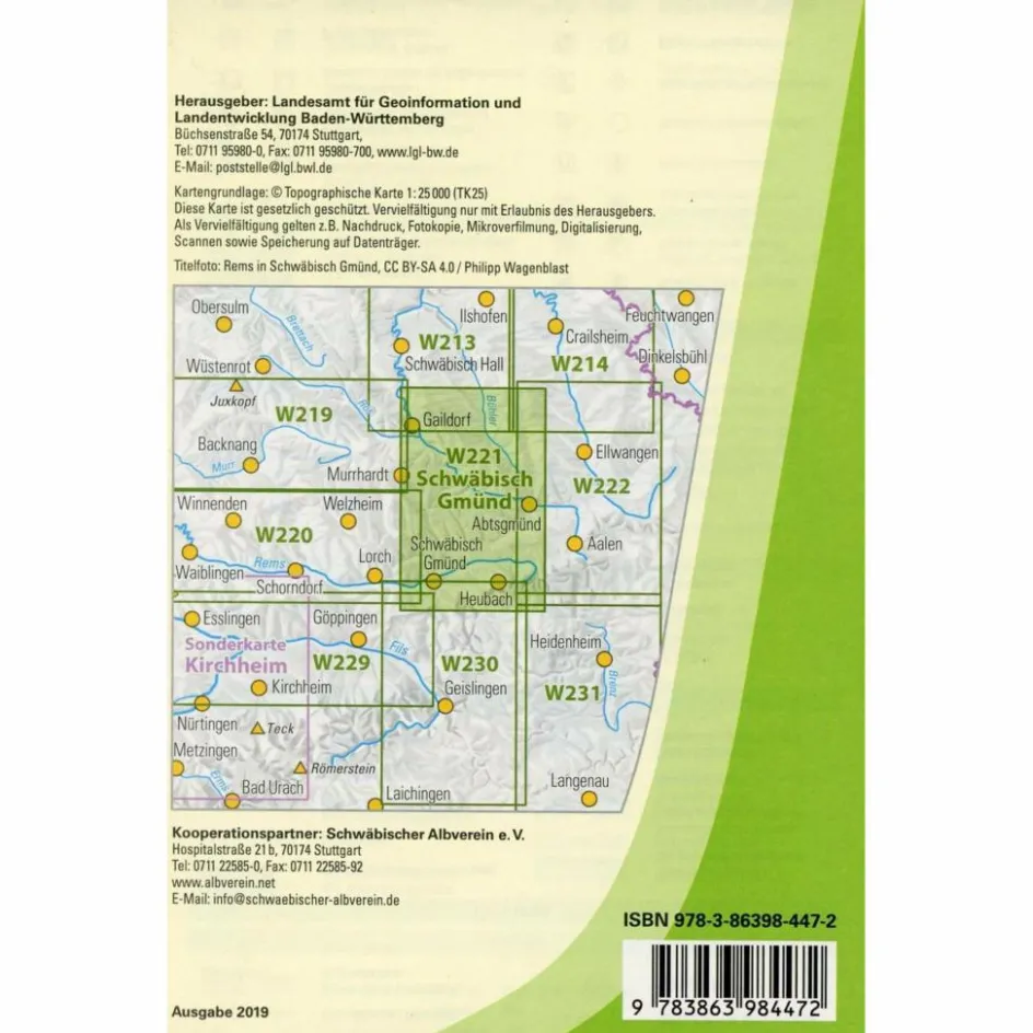 Hot SCHWÄBISCH GMÜND 1:25 000 Wanderkarten Und Winterkarten|Wanderkarten Und Winterkarten