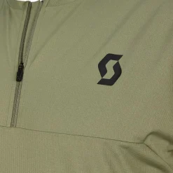 Herren Scott Shirts Und Tops^SCO TEE M'S TRAIL VERTIC ZIP SS Herren - Funktionsshirt