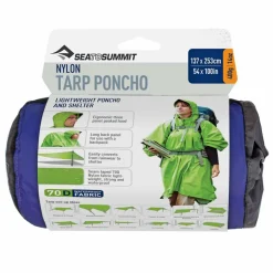 Outlet 70D TARP PONCHO - Regenponcho Damen Tarps|Outdoorjacken