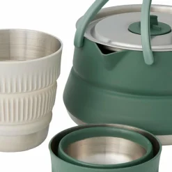 Online DETOUR STAINLESS STEEL KETTLE COOK SET - [2P] [3 PIECE] - Kaffeekessel Campingtöpfe Und Campinggeschirr