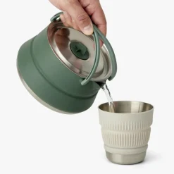 Sea to Summit Campingtöpfe Und Campinggeschirr^DETOUR STAINLESS STEEL COLLAPSIBLE KETTLE - Kaffeekessel