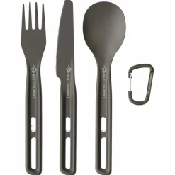 Sea to Summit Campingtöpfe Und Campinggeschirr^FRONTIER UL CUTLERY SET - [3 PIECE] FORK, SPOON & KNIFE - Campingbesteck