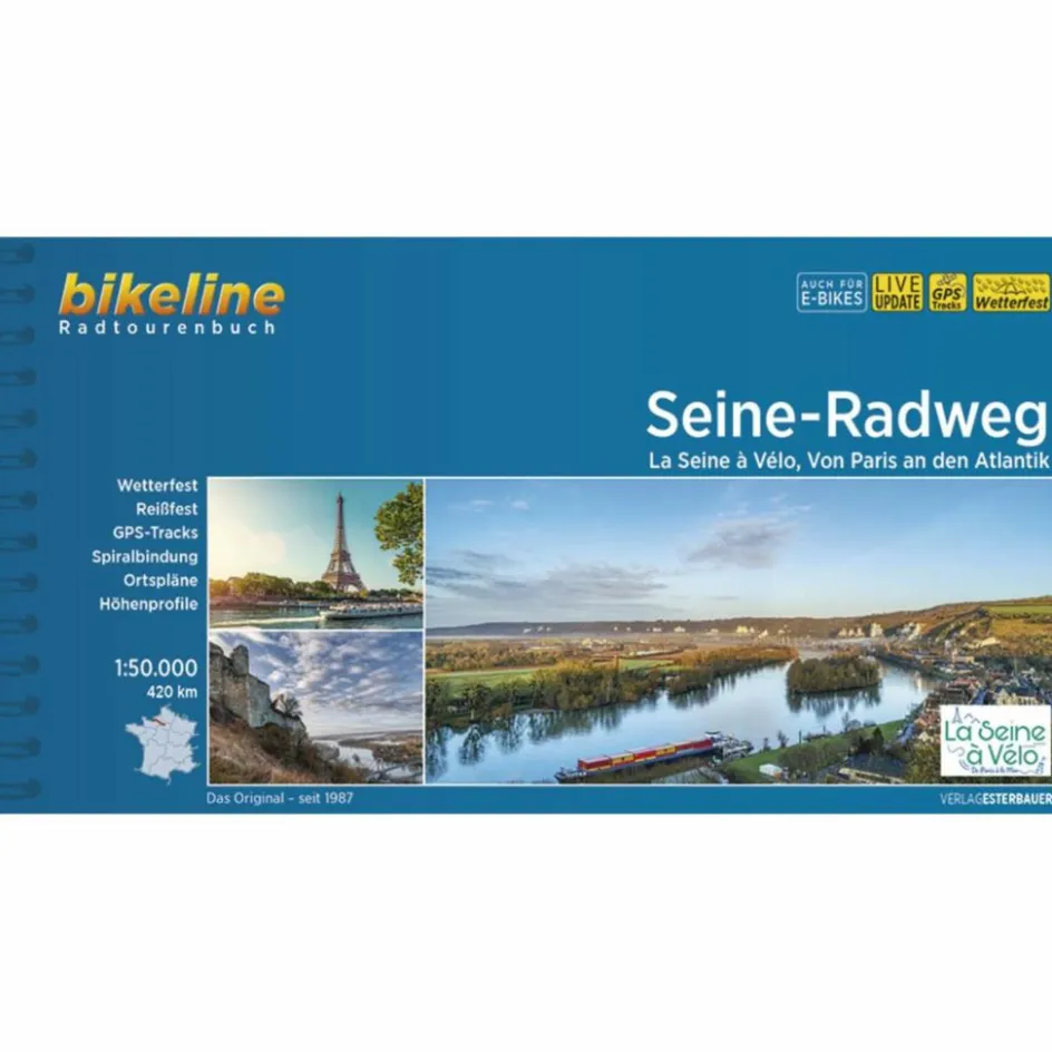 Radwanderführer Und Mountainbikeführer^SEINE-RADWEG - Radwanderführer