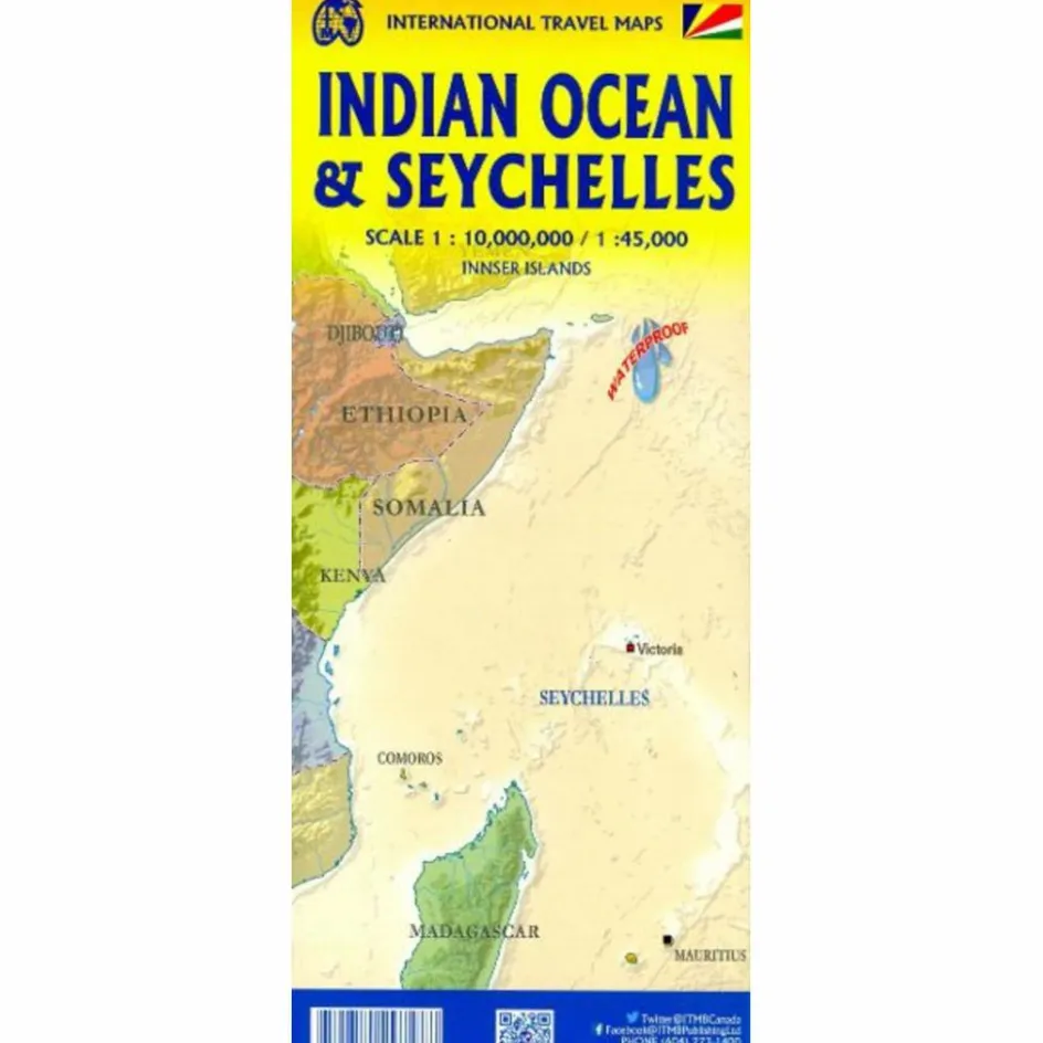 Straßenkarten|Straßenkarten^SEYCHELLES /INDIAN OCEANS 1:45000 - Straßenkarte