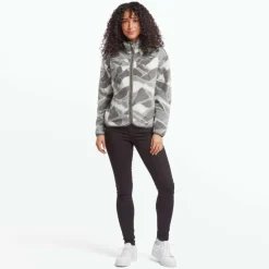 Damen Sherpa Pullover Und Fleecepullover|Outdoorjacken^UDDESYA ECO JACKET Damen - Fleecejacke