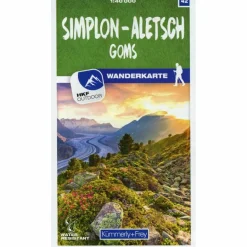 Sale SIMPLON - ALETSCH GOMS 42 WANDERKARTE 1:40 000 Wanderkarten Und Winterkarten|Wanderkarten Und Winterkarten