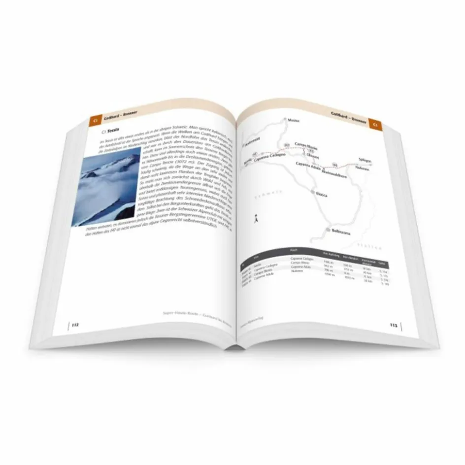 Wintersportführer^SKITOURENFÜHRER SUPER-HAUTE-ROUTE