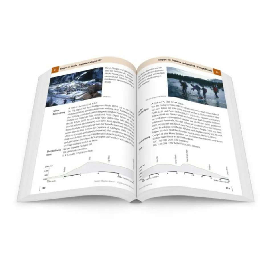 Wintersportführer^SKITOURENFÜHRER SUPER-HAUTE-ROUTE