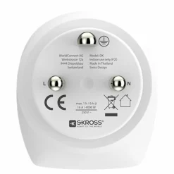 SKROSS Ladegeräte Und Reisestecker^COMBO WORLD EU + DK - Reisestecker