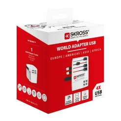 SKROSS Ladegeräte Und Reisestecker^MUV USB (4XA) - Reisestecker