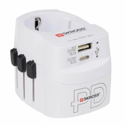 SKROSS Ladegeräte Und Reisestecker^PRO LIGHT USB AC30PD WORLD - Reisestecker