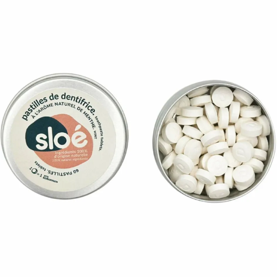 SLOE Hygiene Und Körperpflege^FESTE ZAHNPASTA IN TABLETTENFORM - Zahnpflege