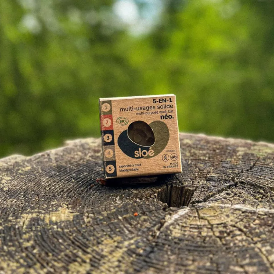 SLOE Ausrüstungspflege|Hygiene Und Körperpflege^NEO: FESTE 5-IN-1-MEHRZWECKSEIFE - Outdoor Seife