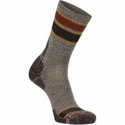 Damen Smartwool Socken|Socken^HIKE LIGHT CUSHION STRIPED MID CREW SOCK Unisex - Wandersocken