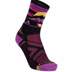 W HIKE LIGHT CUSHION MOUNTAIN MOON Damen - Merinowollsocken Damen Socken