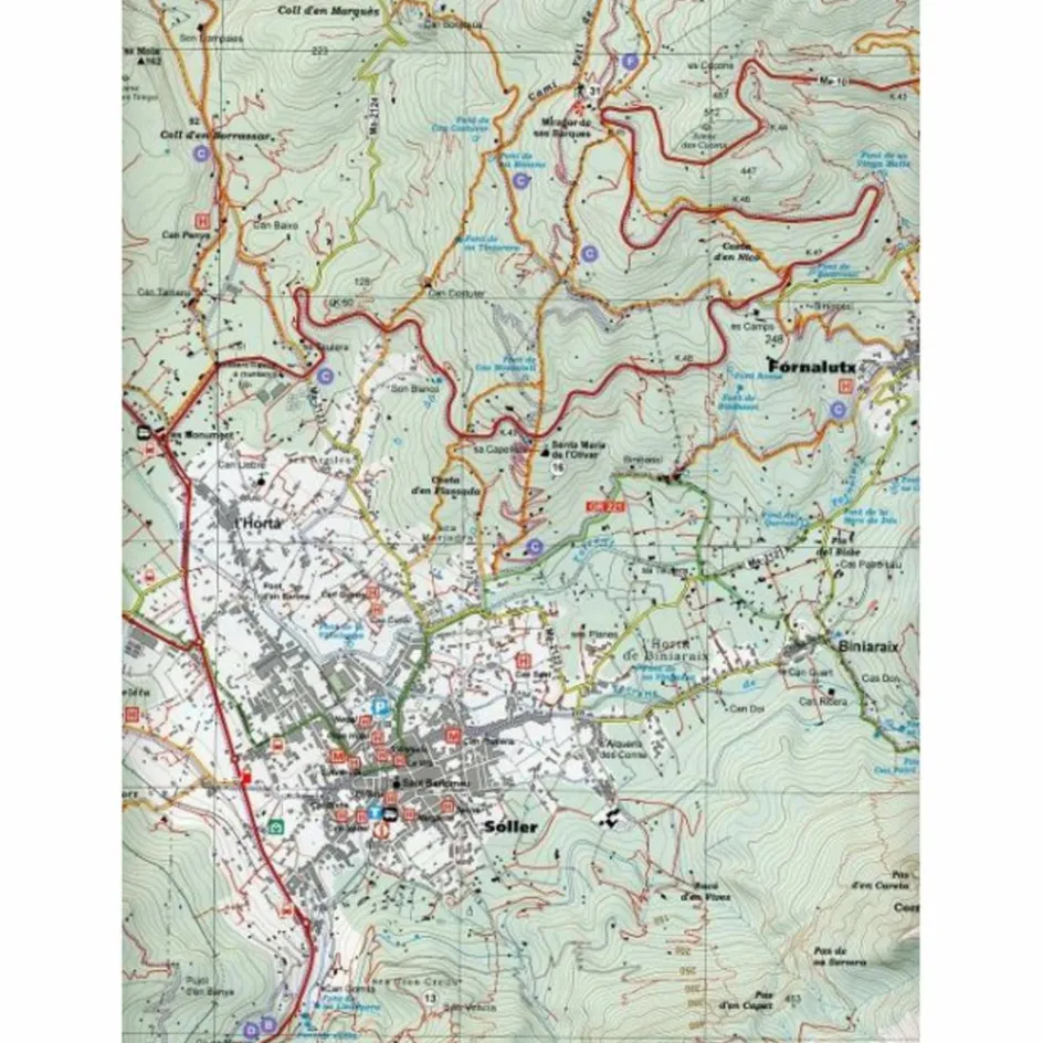 Wanderführer^SOLLER WANDERFÜHRER UND WANDERKARTE 1 : 15.000 - Wanderführer