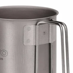 New TITANIUM MUG 450 - Becher Campingtöpfe Und Campinggeschirr
