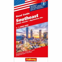 New SOUTHEAST MIDDLE ATLANTIC, APPALACHIAN MTS. NR. 08 USA ROAD - Straßenkarte Straßenkarten|Straßenkarten