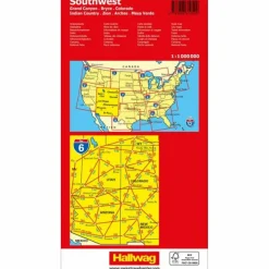 Best SOUTHWEST, SOUTHERN ROCKIES, CANYON COUNTRY STRASSENKARTE Straßenkarten|Straßenkarten