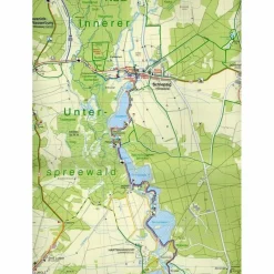 New SPREEWALD MIT MÄRKISCHER HEIDELANDSCHAFT - Wanderkarte Fahrradkarten|Wanderkarten Und Winterkarten
