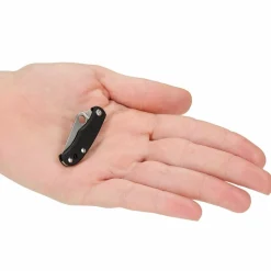 Spyderco Schlüsselanhänger|Klappmesser^BUG G10 BLACK PLAINEDGE - Klappmesser