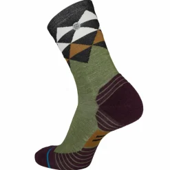Damen Stance Socken^QUADRILATERAL LIGHT WOOL CREW Damen - Freizeitsocken