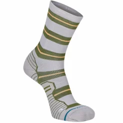 Damen Stance Socken|Socken^STRIPED IT LIGHT WOOL CREW (RWS CERTIFIED) Unisex - Wandersocken