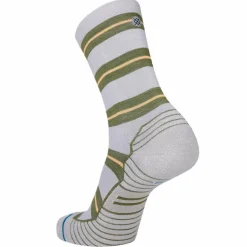 Damen Stance Socken|Socken^STRIPED IT LIGHT WOOL CREW (RWS CERTIFIED) Unisex - Wandersocken