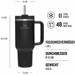 Stanley Thermoflaschen Und Becher|Campingtöpfe Und Campinggeschirr^THE QUENCHER H2.O FLOWSTATE TUMBLER Unisex - Thermobecher