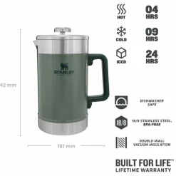 THE STAY-HOT FRENCH PRESS - Kaffeepresse Kaffee Equipment