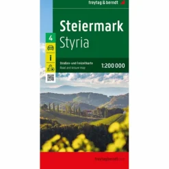 STEIERMARK, STRAßEN- UND FREIZEITKARTE 1:200.000 - Straßenkarte Straßenkarten|Straßenkarten