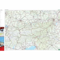 Sale ÖSTERREICH, RAIL TRAVEL MAP 1:500.000, FREYTAG & BERNDT - Karte Straßenkarten|Straßenkarten