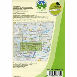 Wanderkarten Und Winterkarten|Wanderkarten Und Winterkarten^STÜHLINGEN 1:25 000 - Wanderkarte